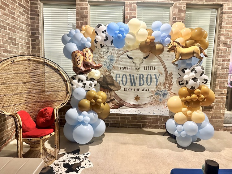 Balloon garlands with Back drops