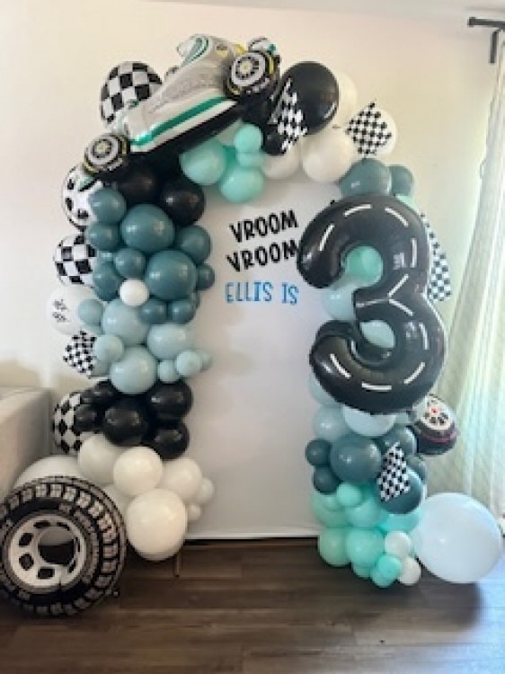 Balloon & Backdrop